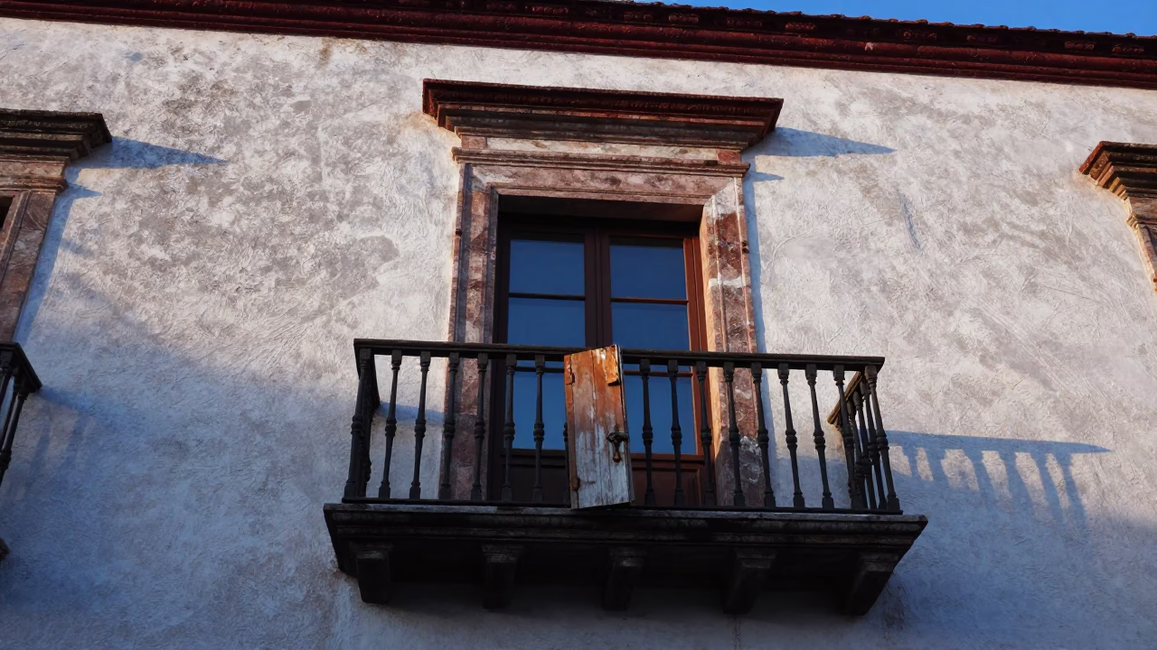 Morning Stillness in Oaxaca in in Oaxaca, Mexico