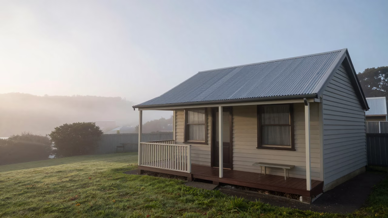 Morning Stillness in Wellington in in Wellington, New Zealand