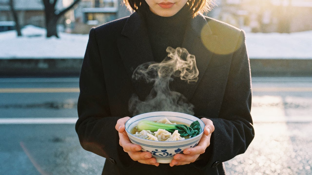 Morning Sunlight in Sapporo at The Late Morning Light in in Sapporo, Japan