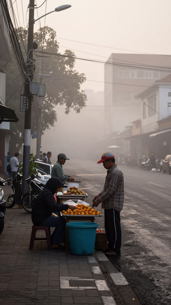 Morning Wares in Surabaya in in Surabaya, Indonesia