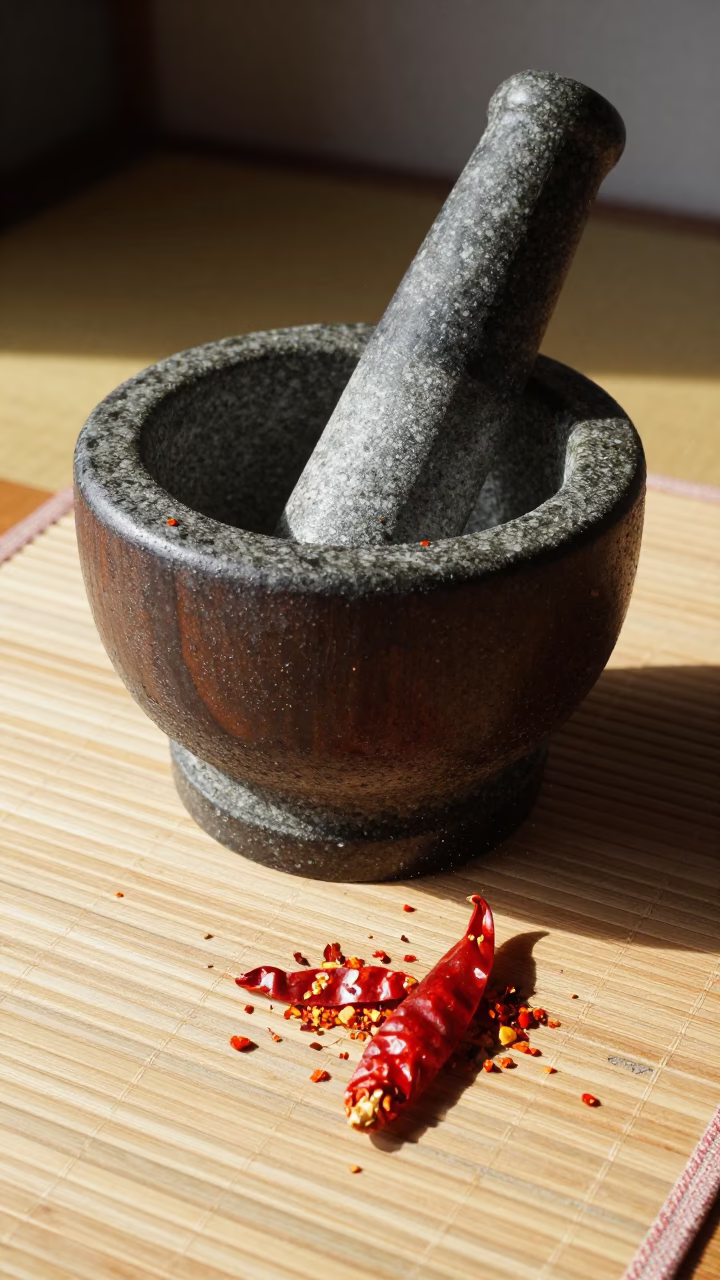 Mortar And Pestle in Fukuoka in in Fukuoka, Japan