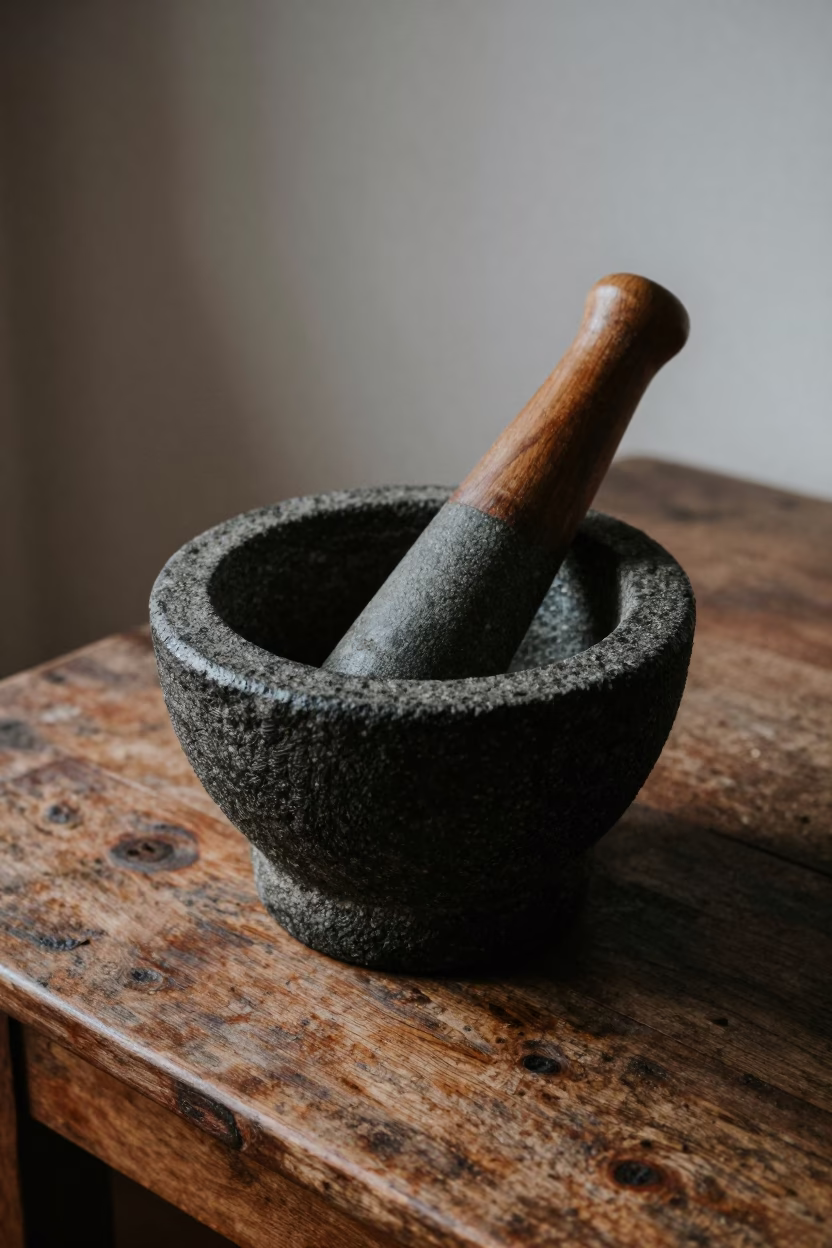 Mortar And Pestle in Salvador in in Salvador, Brazil