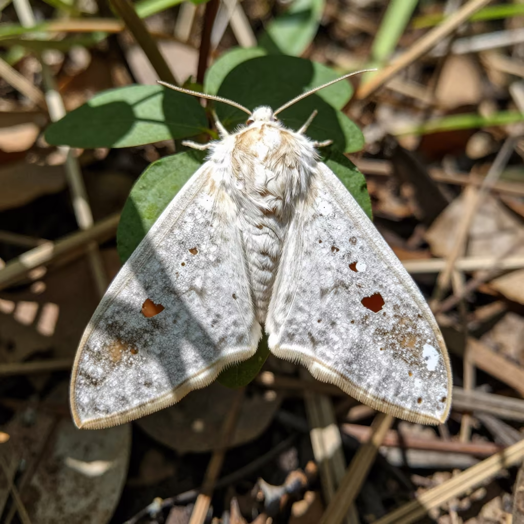 Moth Wing Scales in Dappled Dry Season Light in in Paraná