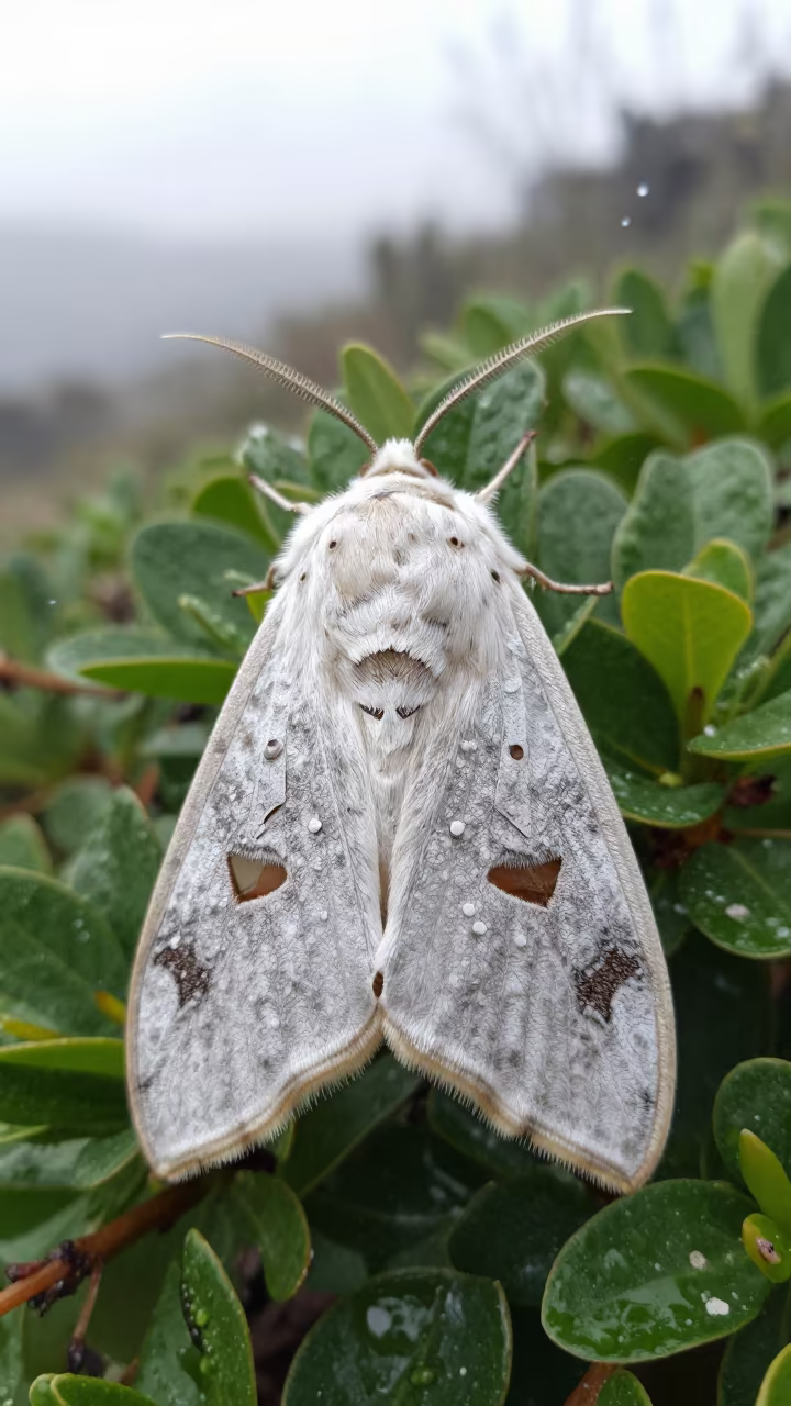 Moth Wing Scales and Tears in Spring Rain Liguria in in Liguria