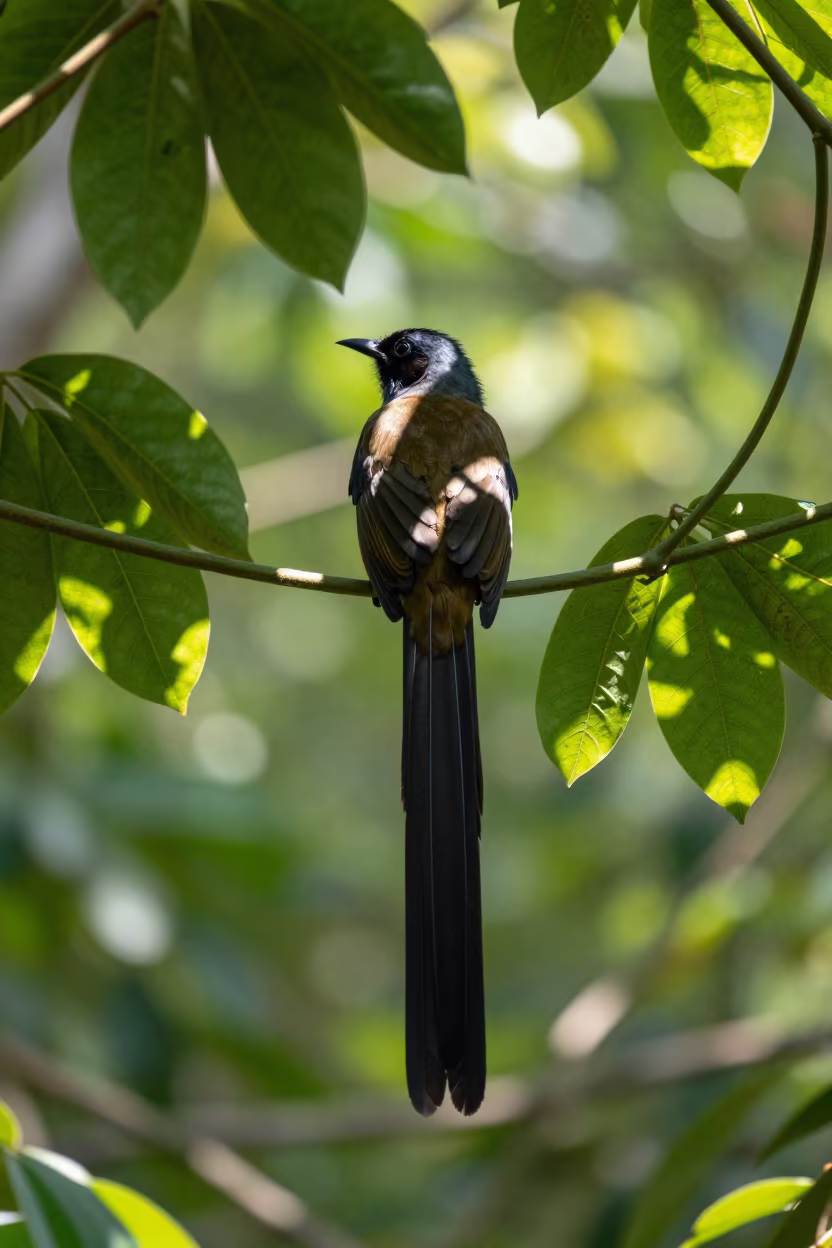Motmot Pendulum Tail Vine Noon Trinidad in in Trinidad and Tobago