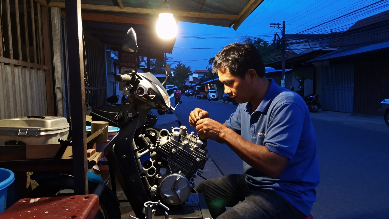 Motorcycle Engine in Bangkok in in Bangkok, Thailand
