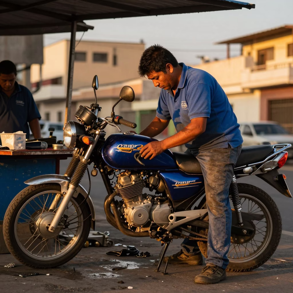 Motorcycle Engine in Lima in in Lima, Peru