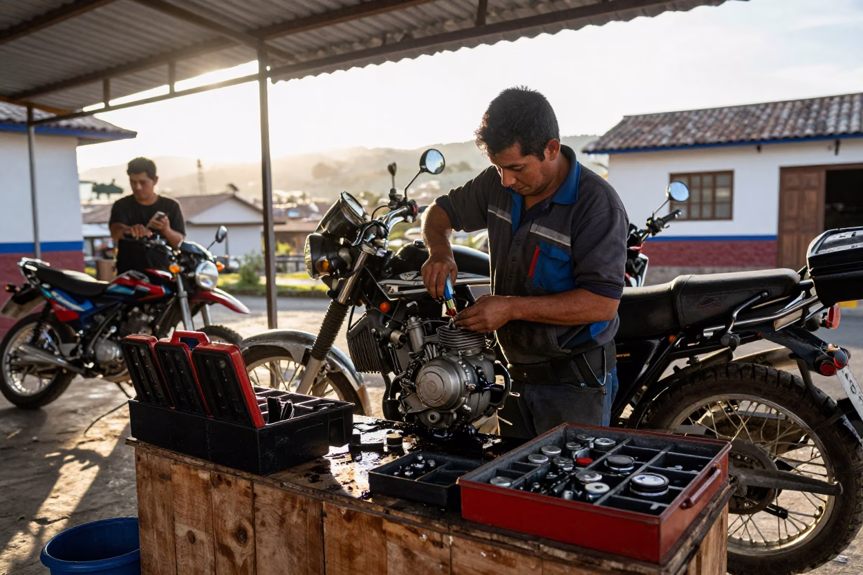 Motorcycle Engine in Quito in in Quito, Ecuador