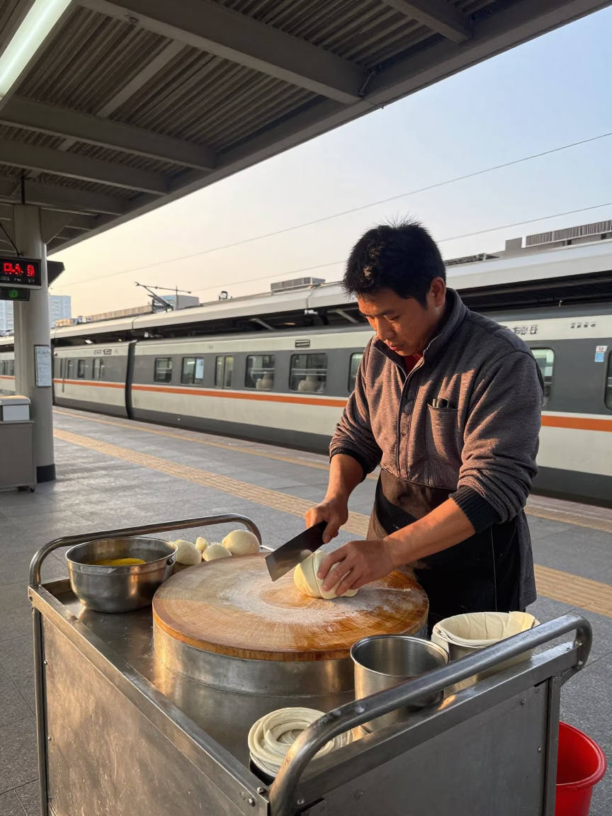 MRT Station in Taipei at The Early Morning Light in in Taipei, Taiwan