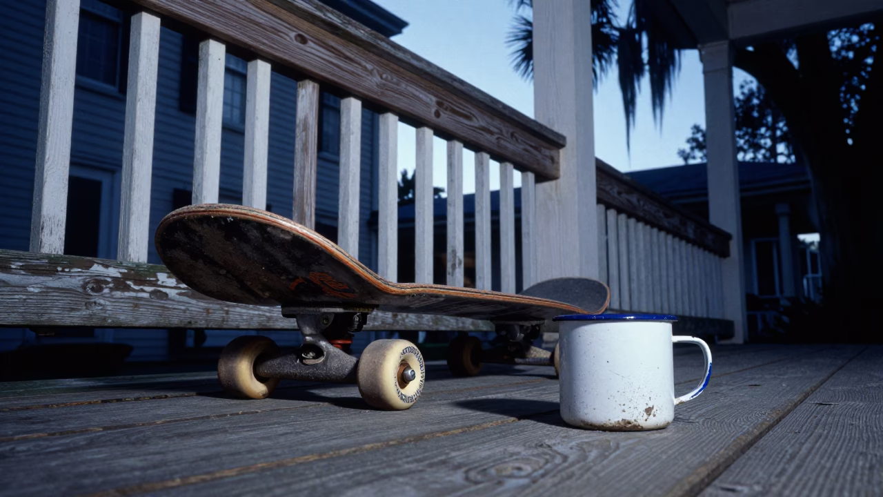 Mug in Charleston at Blue Hour in in Charleston, South Carolina, United States