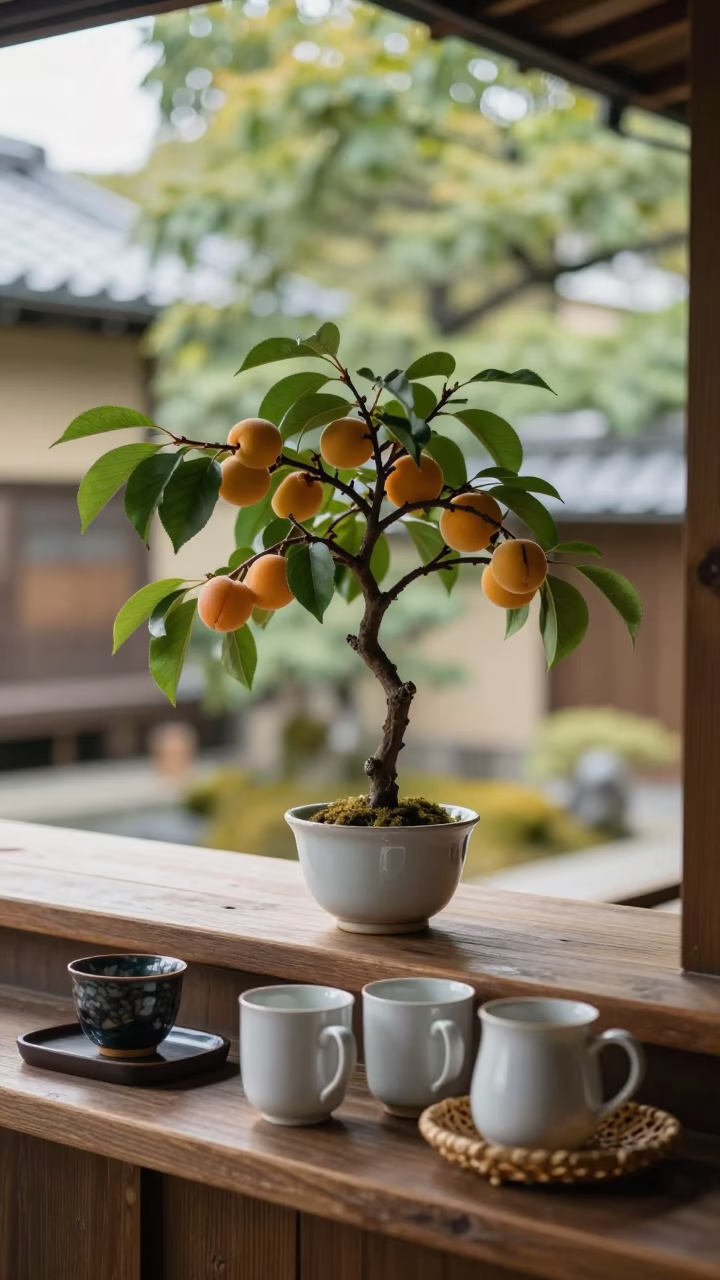 Mug Tree in Kyoto in in Kyoto, Japan