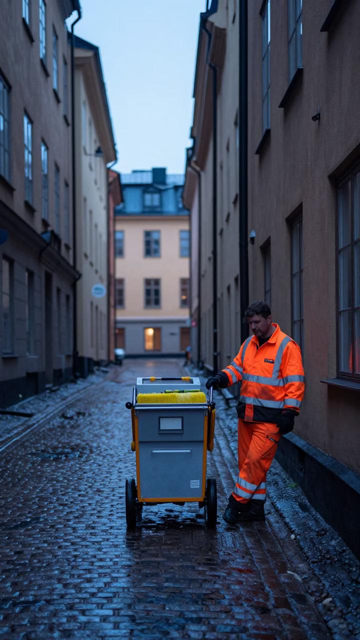 Municipal Worker in Stockholm in in Stockholm, Sweden