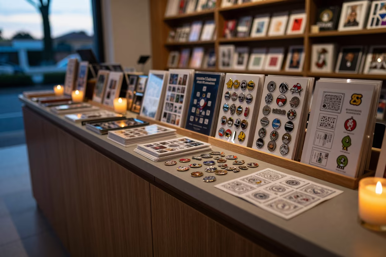 Museum Shop Till Sunset Glow Pereira in inside a storefront prepared for opening in Pereira