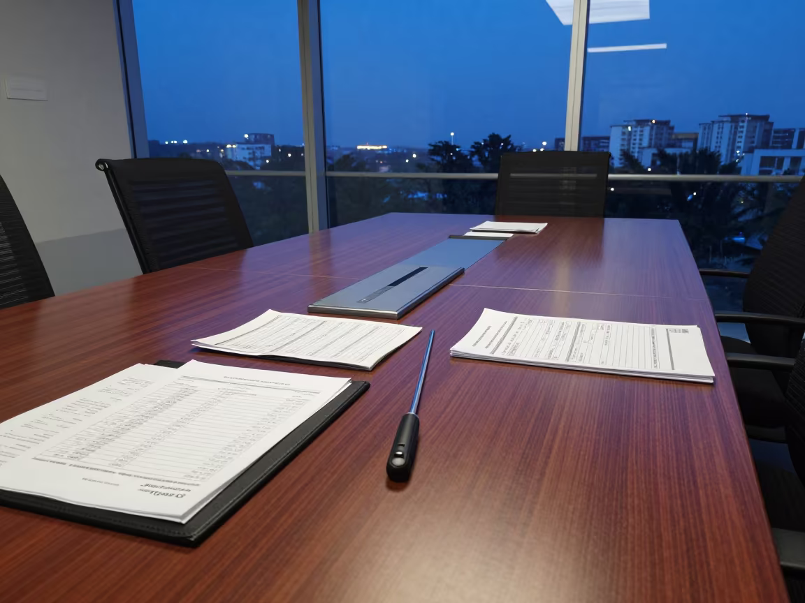 Nagpur Boardroom Jam Wand Before Meeting in at a boardroom table before a meeting in Nagpur