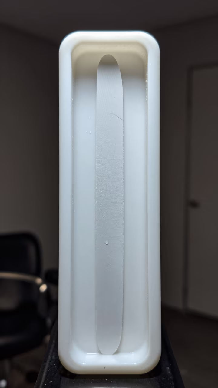 Nail File Sanitizer Box in Budapest Salon in inside a skincare treatment room near Castle District, Budapest