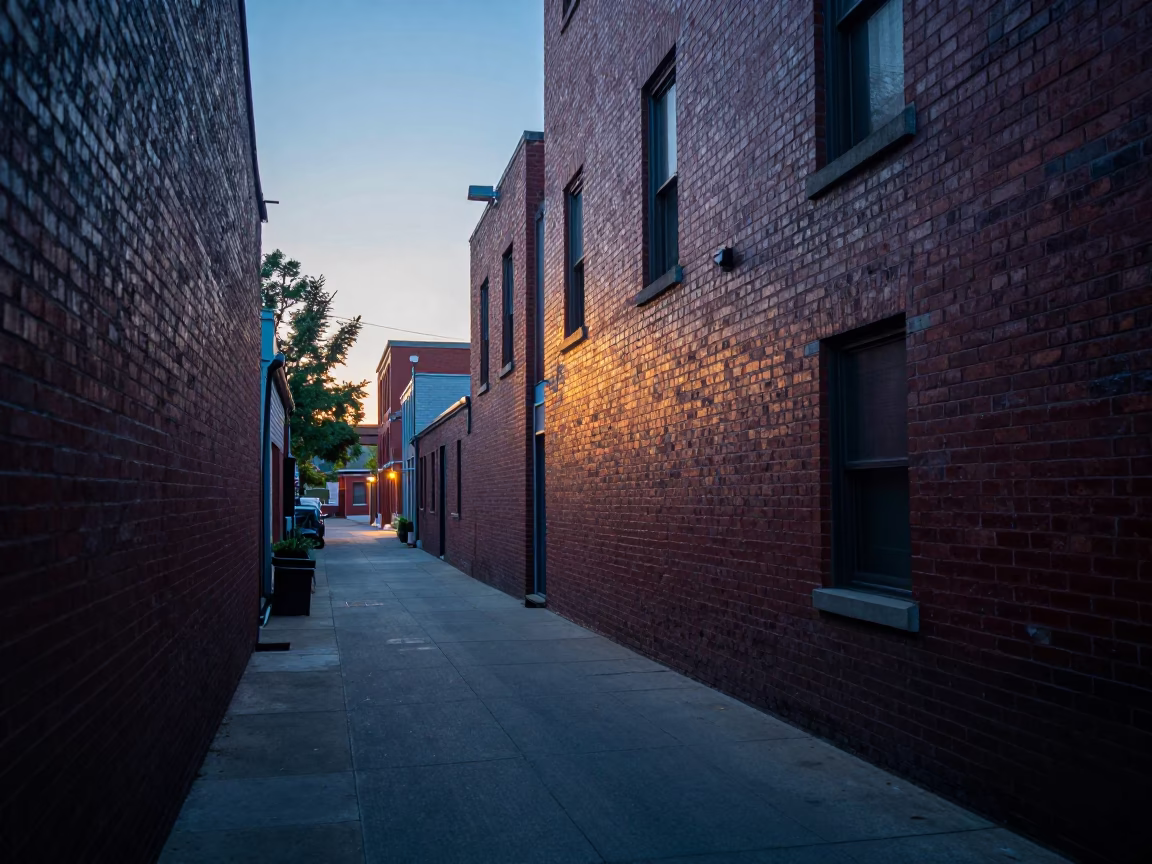 Nashville Dawn Light at Sunrise Light in in Nashville, Tennessee, United States