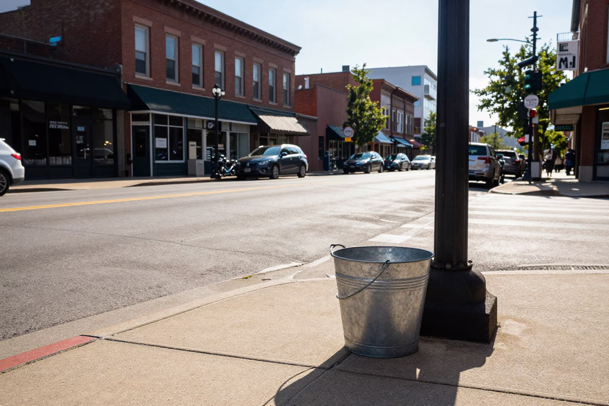 Nashville Outdoor Scene at The Late Morning Light in in Nashville, Tennessee, United States