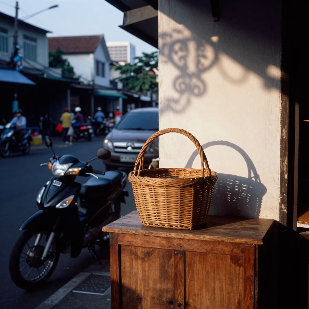 Nautical Dawn in Surabaya Indonesia Street Life and Morning Details in in Surabaya, Indonesia