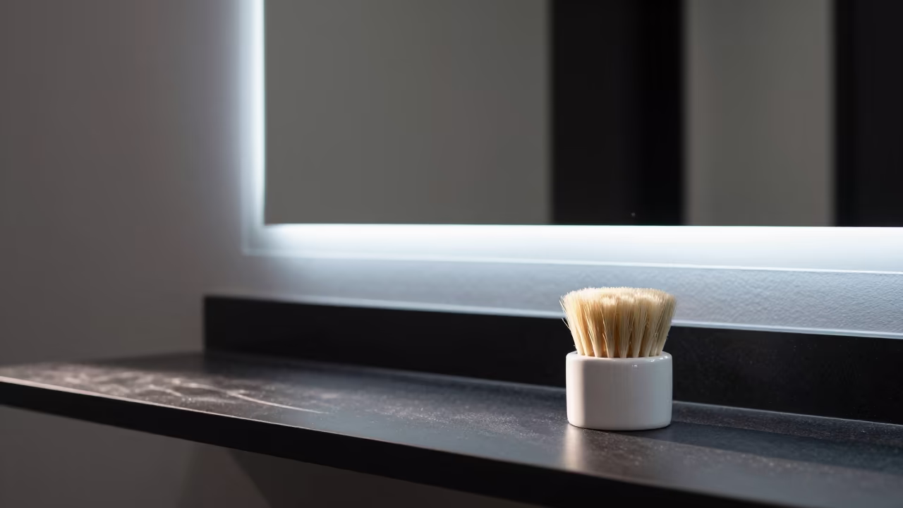 Neon Dust in Kastamonu Barber Cup in inside a skincare treatment room in Kastamonu