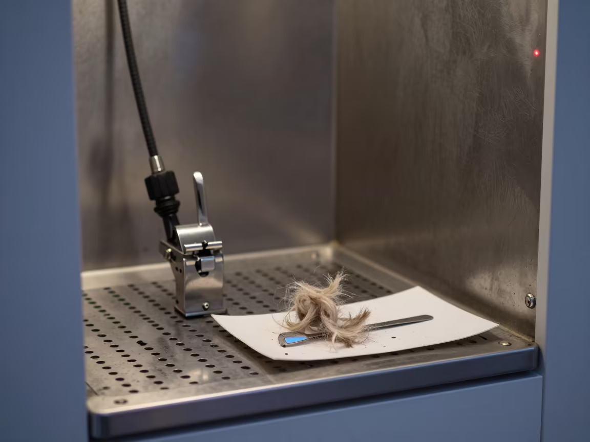Neon Glow on Nail Grinder Dock at Cape Town Wash in at a self-serve dog wash station near Kalk Bay, Cape Town