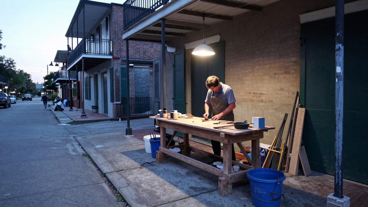 New Orleans Artisan's Workbench in in New Orleans, Louisiana, United States