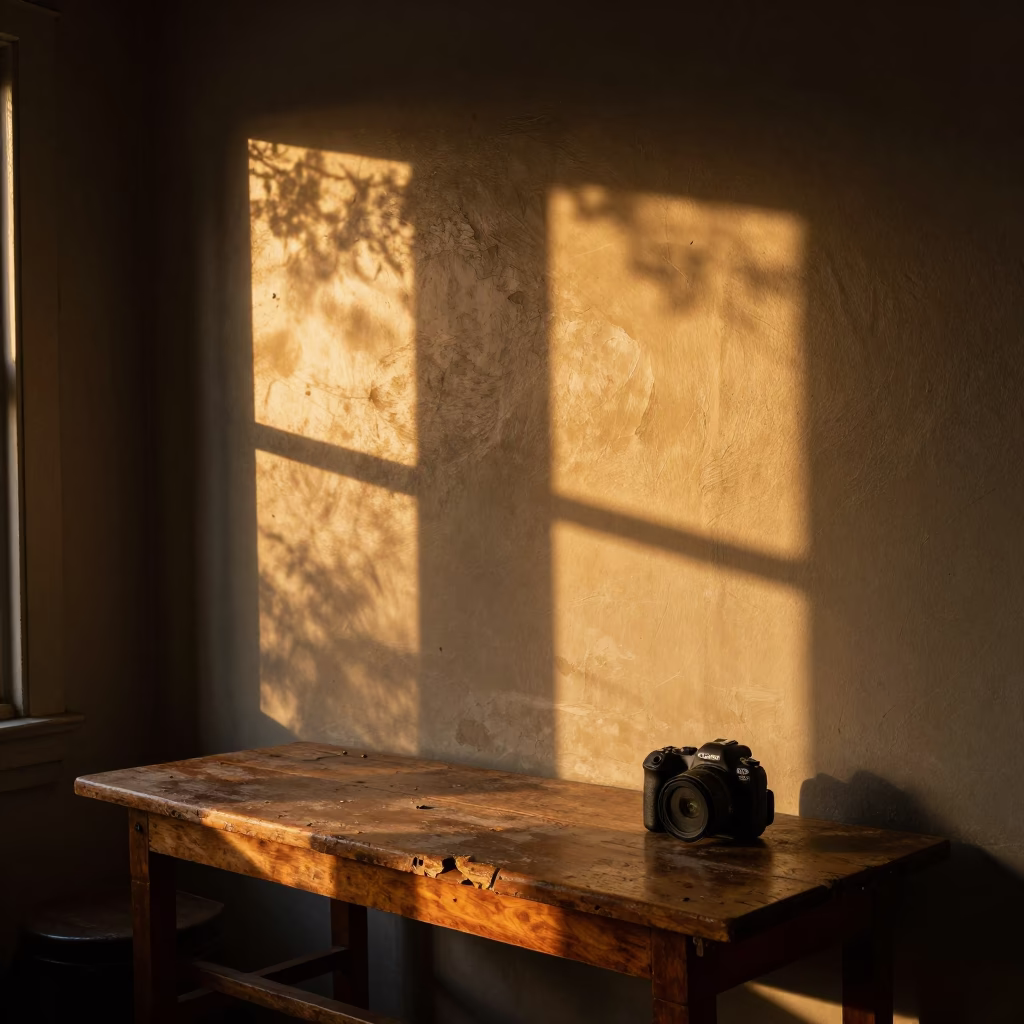 New Orleans Interior Scene at As The Sun Drops Toward The Horizon in in New Orleans, Louisiana, United States