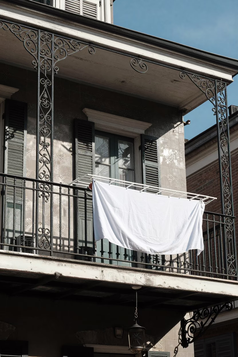 New Orleans Wall Detail in in New Orleans, Louisiana, United States