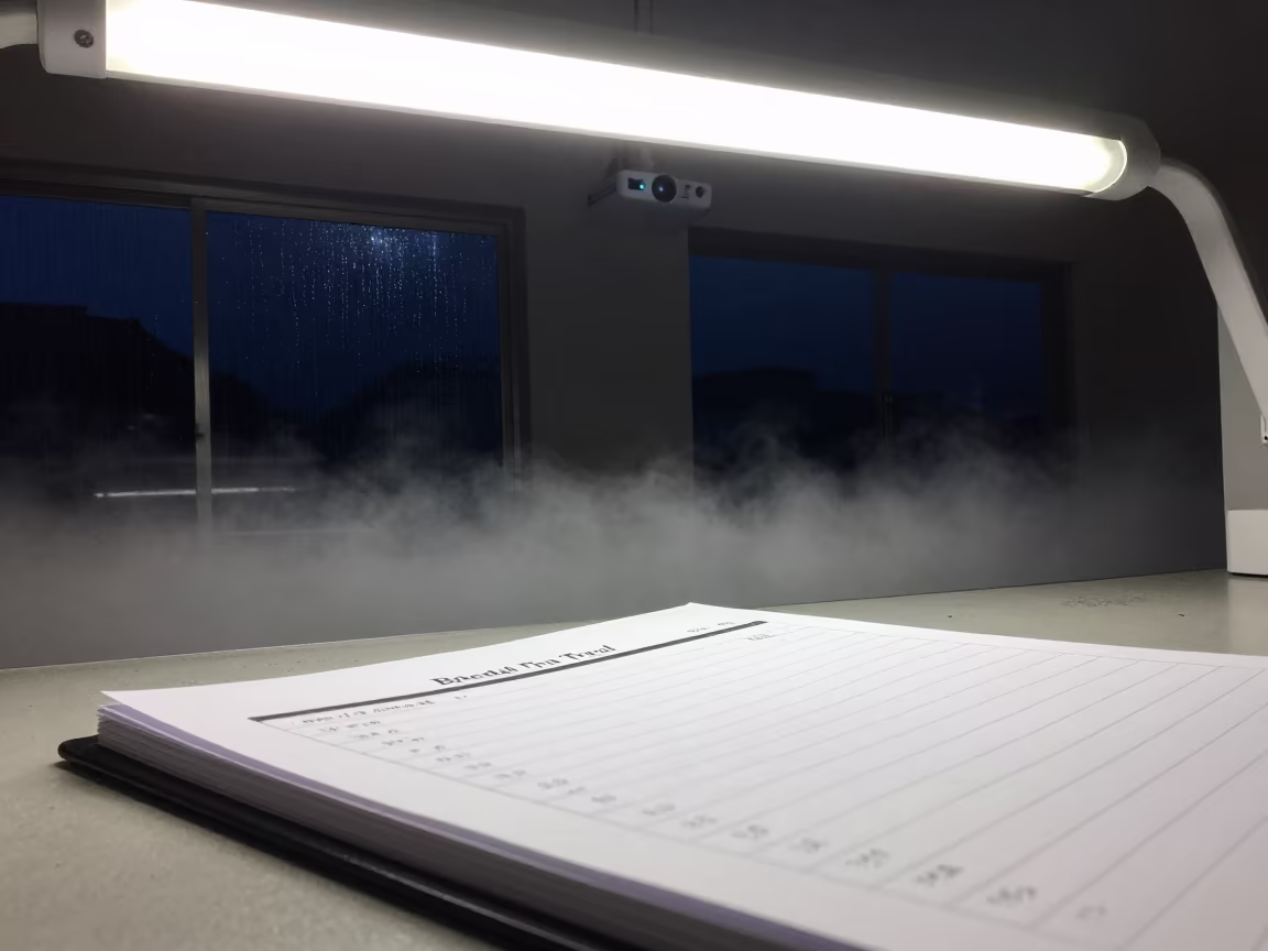 Night Bridal Schedule Fog in Naha Beauty Shop in in a beauty supply area under white LEDs near Naha