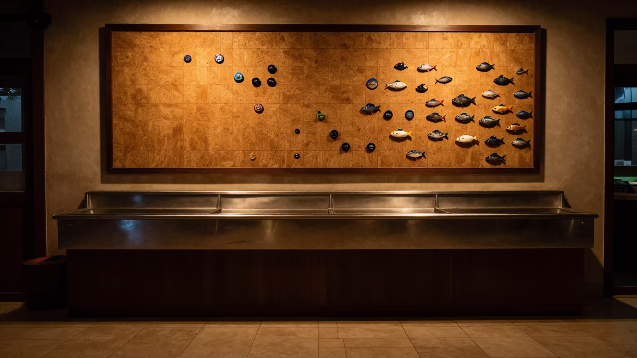 Night Feeding Chart Magnet Board Before Care Starts in inside a fish bagging counter zone near Gojra