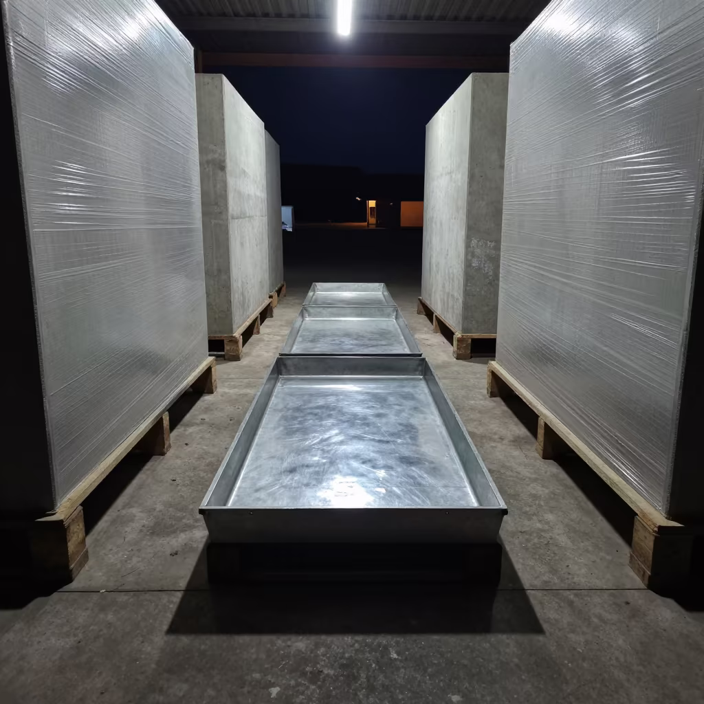 Night Logistics Bill of Lading Stamp Tray Ngaoundere in at a fulfillment packing station near Ngaoundéré