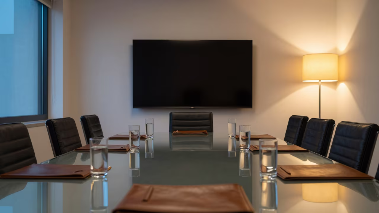 Night Office Meeting Room Khulna in inside a coworking floor in Khulna