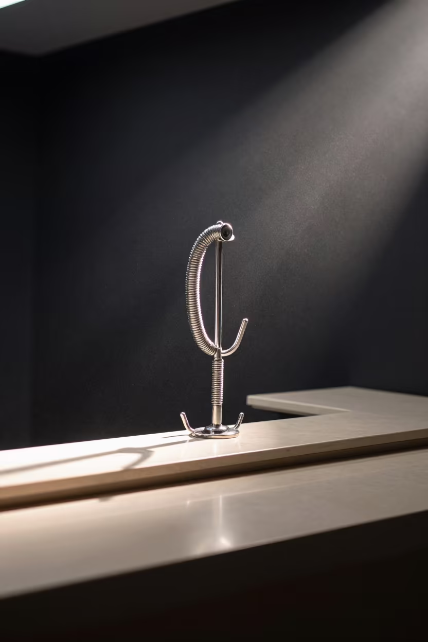 Night Salon Steamer Hose Hook Deir ez-Zor in at a salon reception counter in Deir ez-Zor