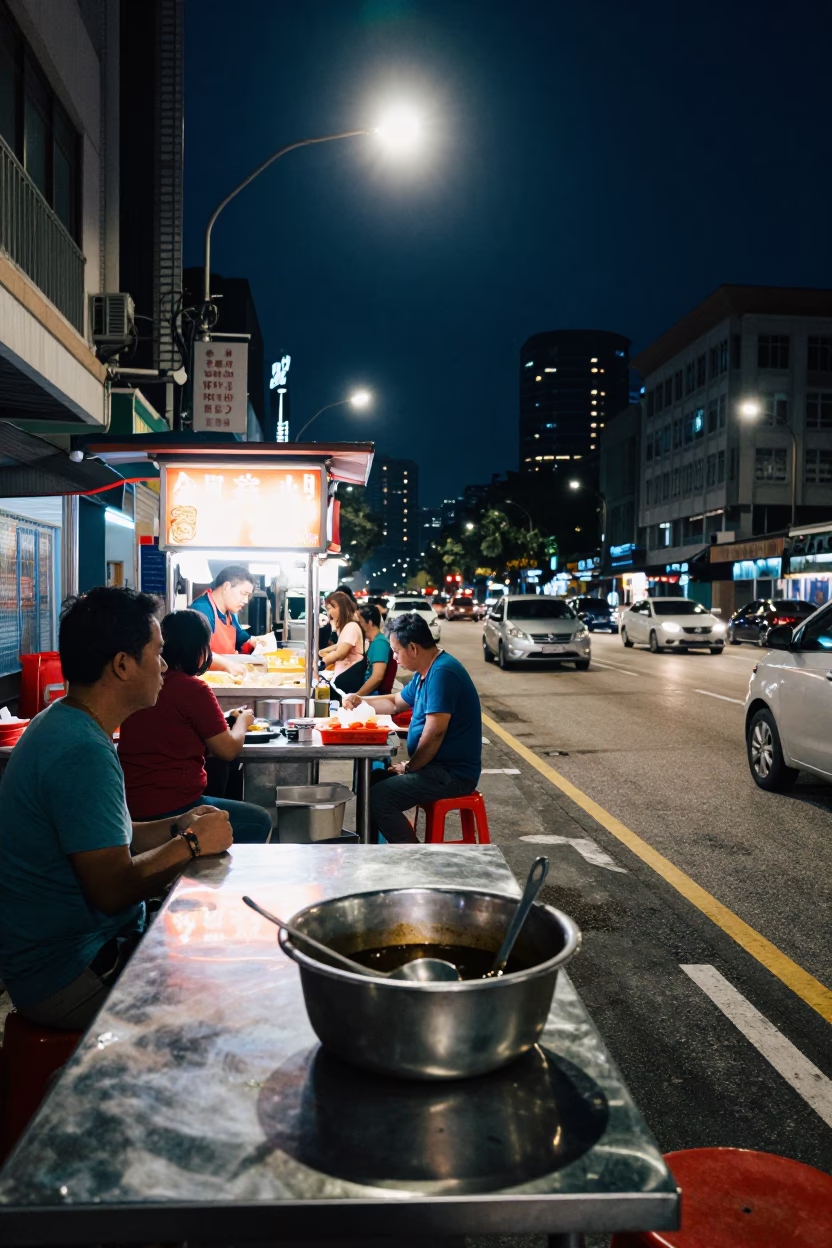 Night Service in Kuala Lumpur in in Kuala Lumpur, Malaysia