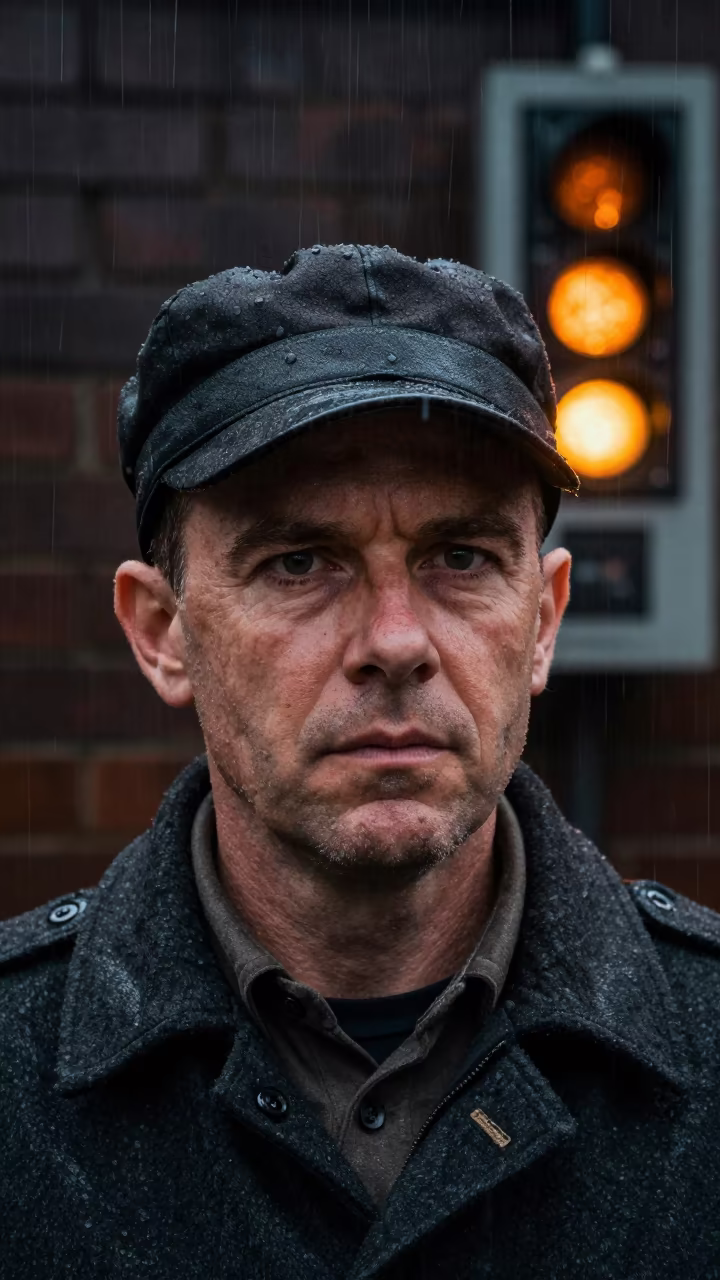 Night Shift Dispatcher Face in Rain in near Maturín