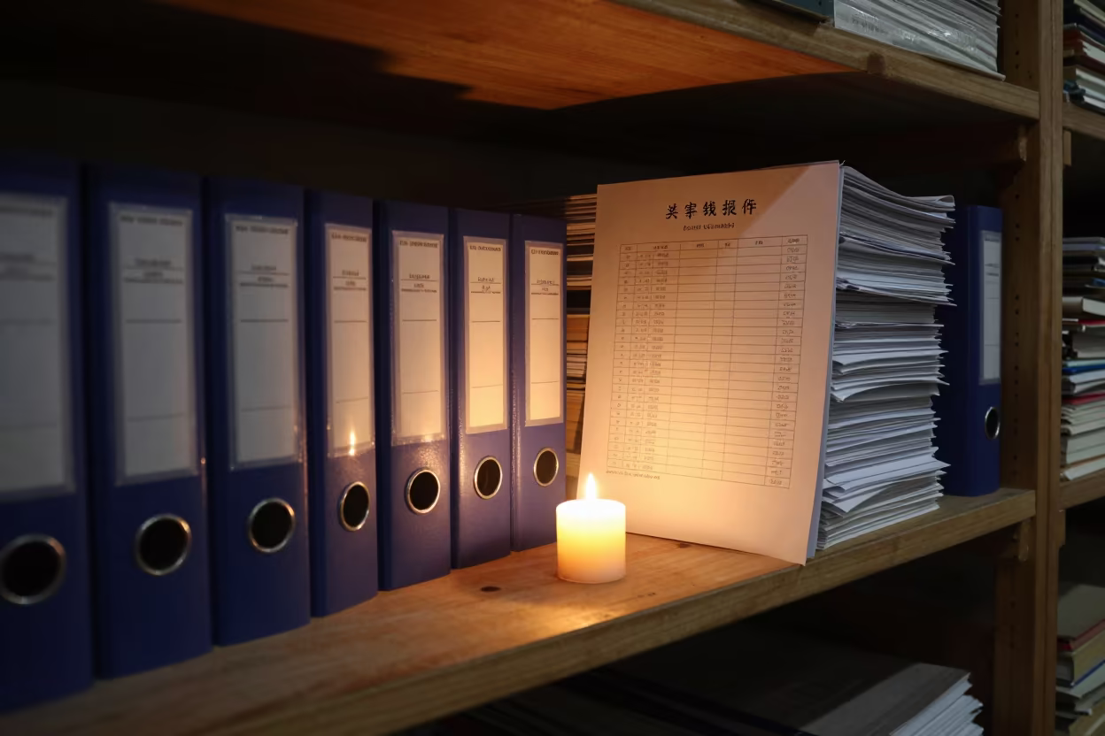 Night Tariff Binder Shelf Chongqing Logistics in at a fulfillment packing station in Chongqing