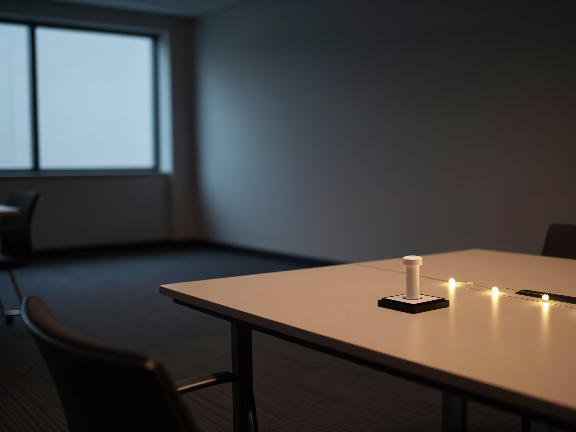 Night Validation Stamp Pad Office Auckland in inside a conference room in Karangahape Road, Auckland