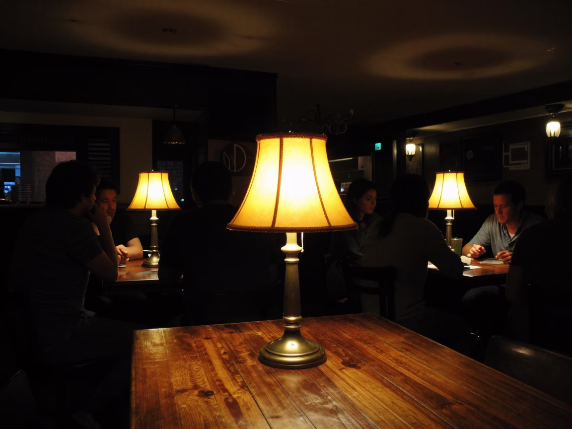 Nightlife Interior in Cape Town at Deep In The Night Light in in Cape Town, South Africa