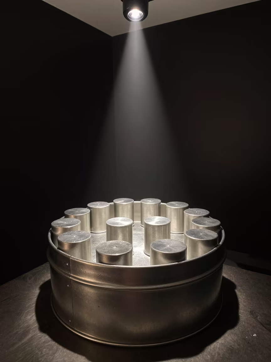 Nighttime Lash Pad Tin in Skincare Room in inside a skincare treatment room near Matamoros