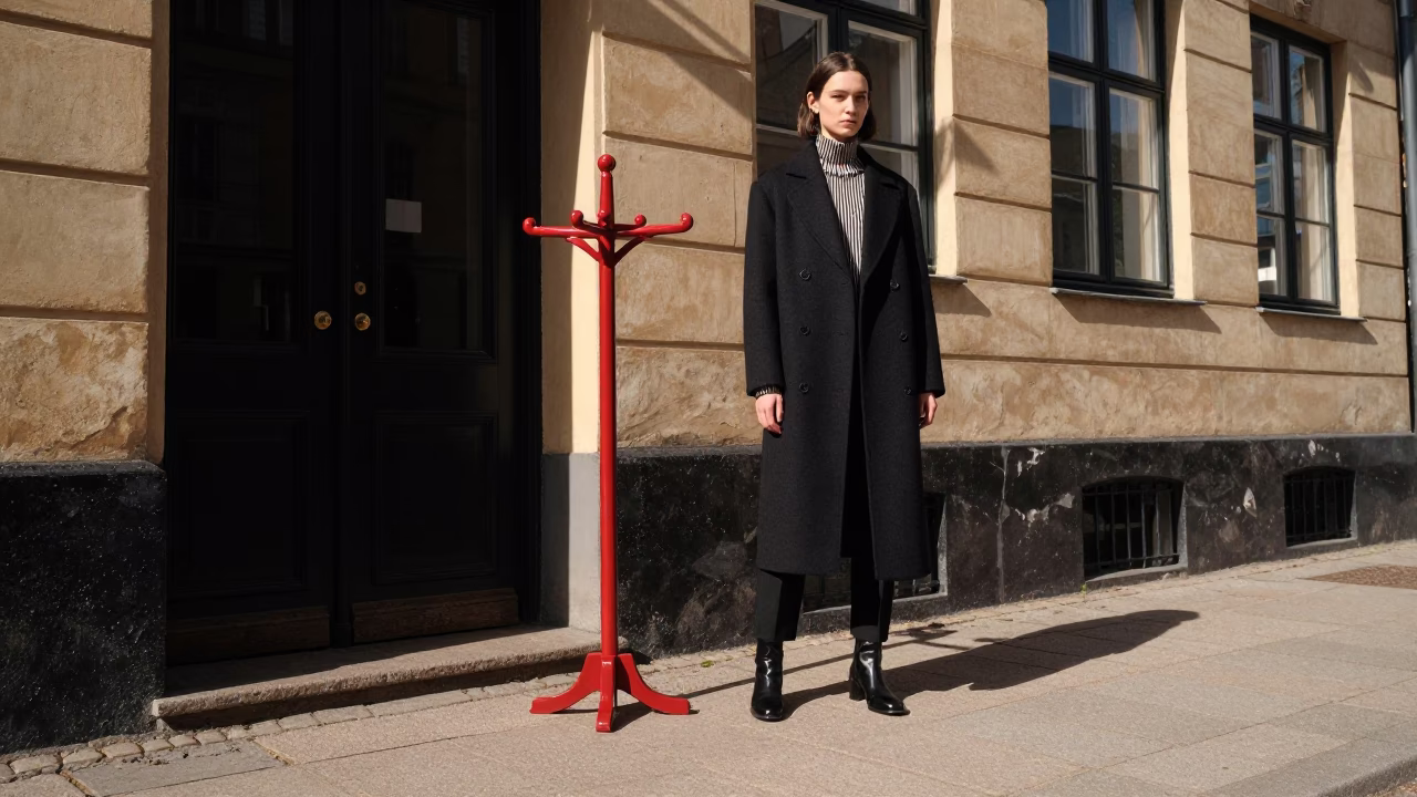 Noon Light in Copenhagen at The Flat Glare Of Noon Light in in Copenhagen, Denmark