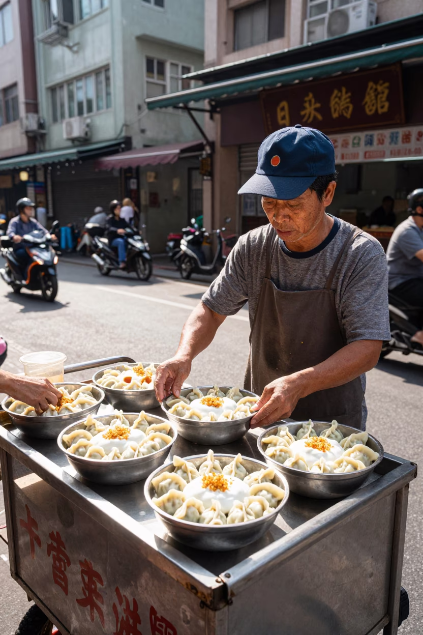 Noon Light in Kaohsiung at The Flat Glare Of Noon Light in in Kaohsiung, Taiwan