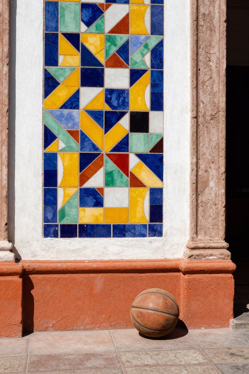 Noon Light in Merida at The Flat Glare Of Noon Light in in Merida, Mexico