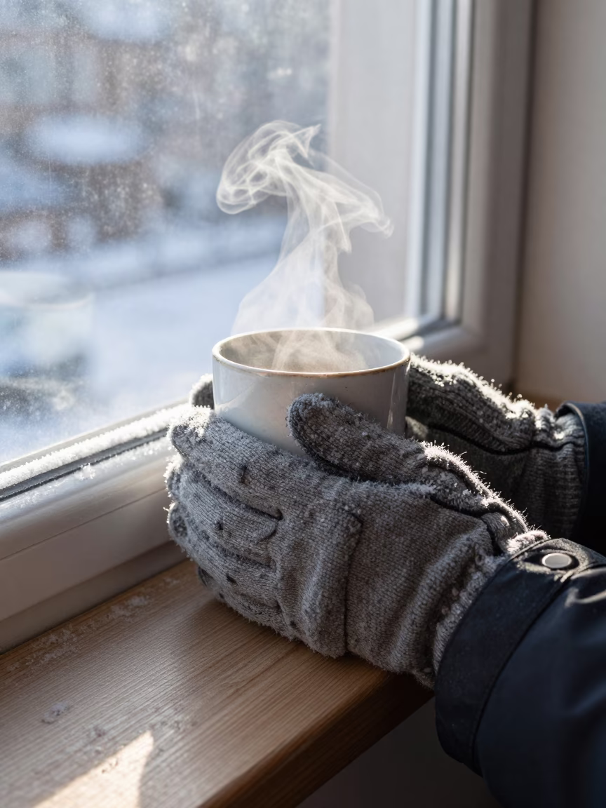 Noon Light on Mug in in Berlin, Germany
