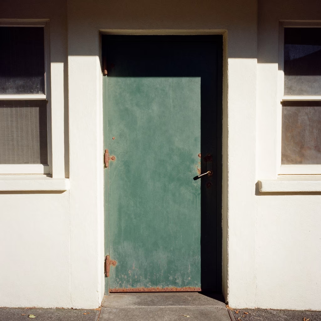 Noon Sunlight in Auckland at The Flat Glare Of Noon Light in in Auckland, New Zealand