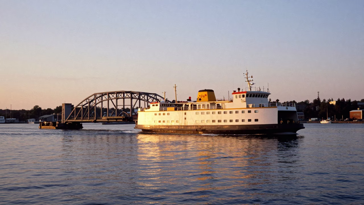 Nova Scotia in Halifax at Honeyed Evening Light in in Halifax, Nova Scotia, Canada