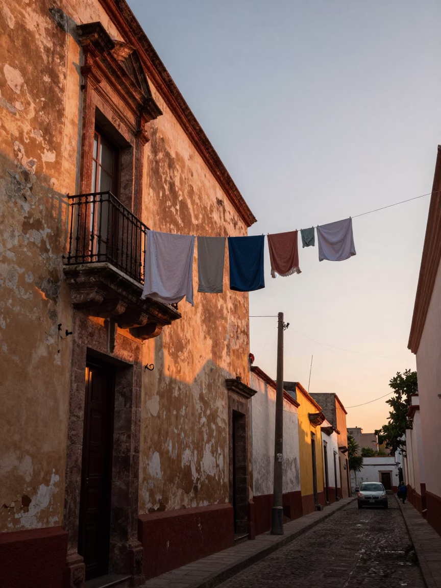 Oaxaca Light Dawn at First Light Of Dawn in in Oaxaca, Mexico