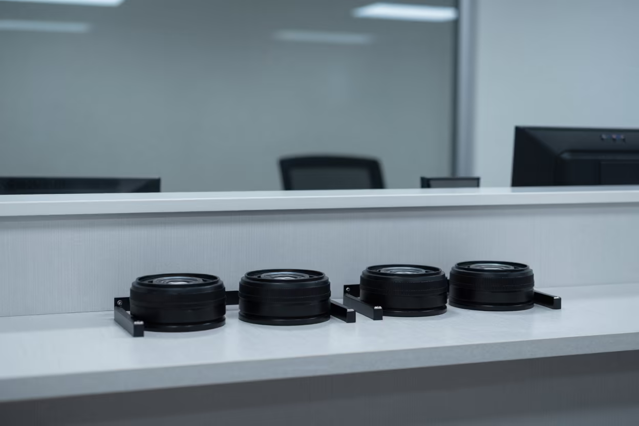 Office Caster Kit on Reception Desk in at an office reception desk near Ludhiana
