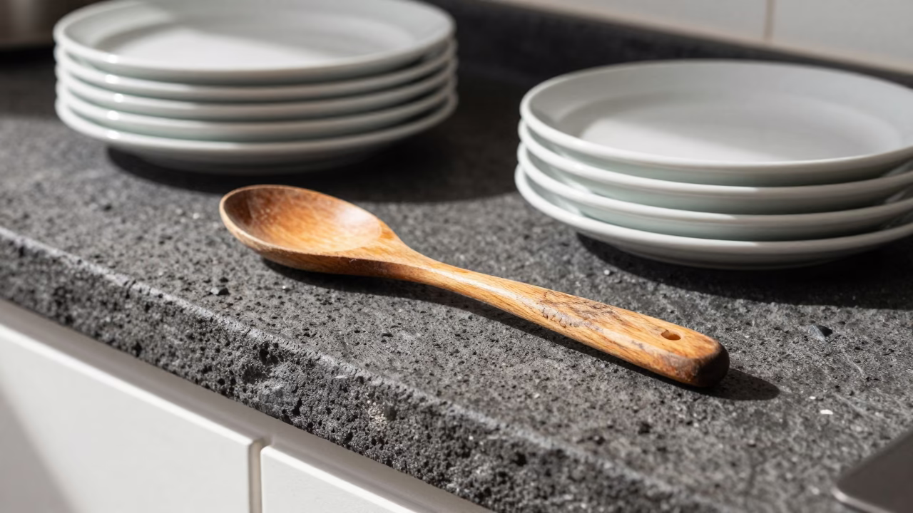 Olive Wood Spoon in Quito in in Quito, Ecuador