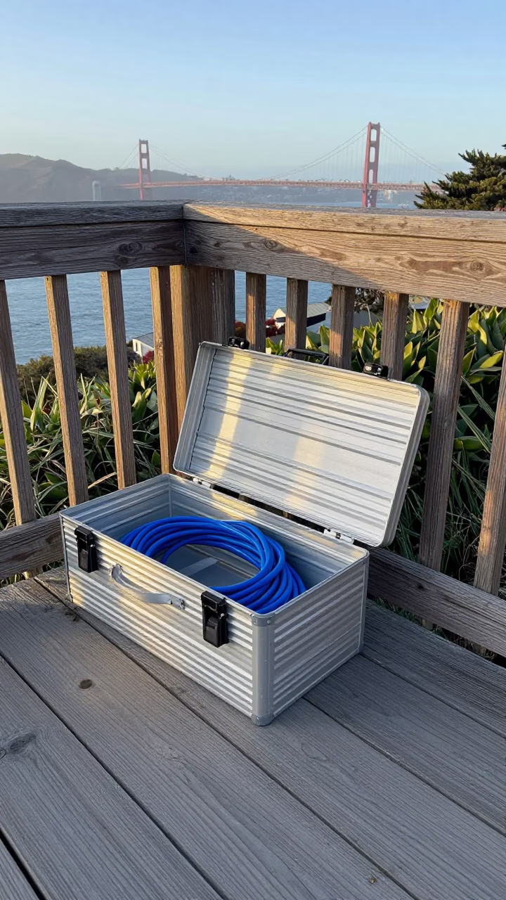Open Aluminum Toolbox in San Francisco in in San Francisco, United States