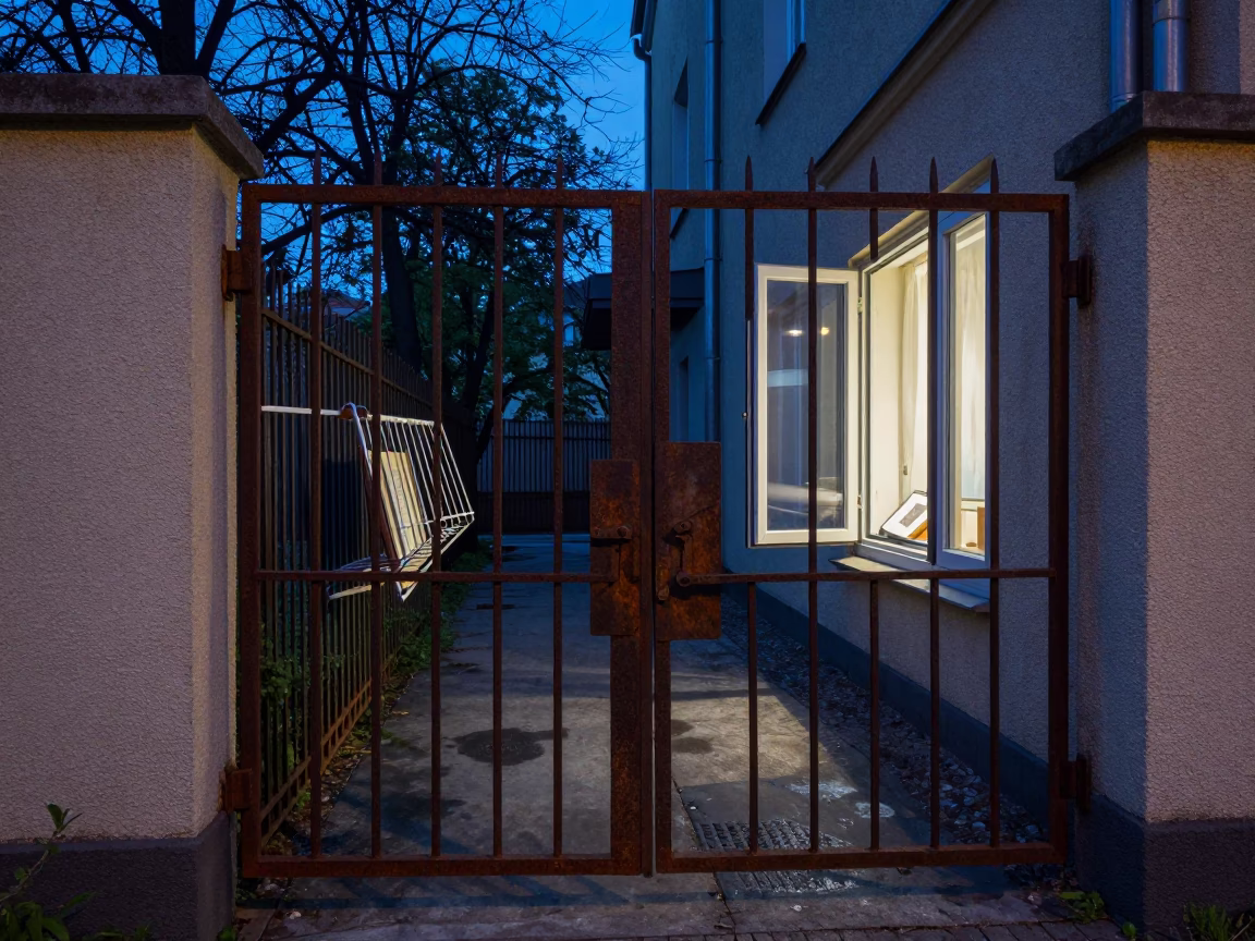 Open Window in Berlin in in Berlin, Germany
