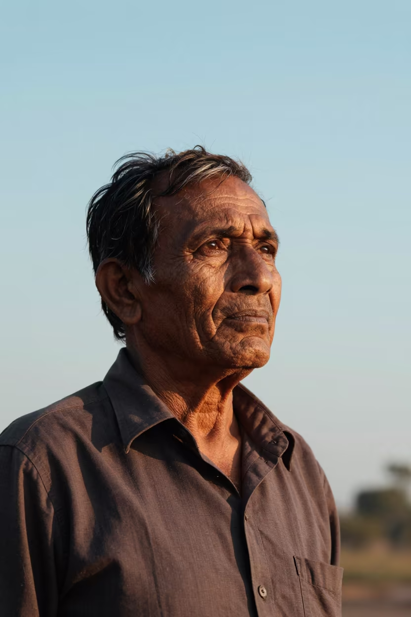 Opera Singer Portrait in Veraval First Light in in Veraval